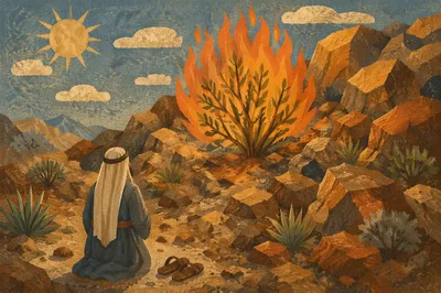 Moses Before the Burning Bush