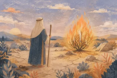 Moses Before the Burning Bush