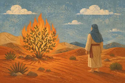 Moses Before the Burning Bush