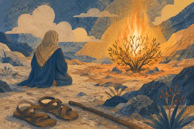 Moses Before the Burning Bush