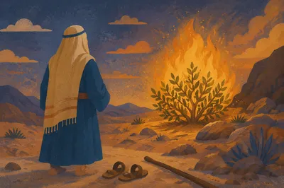 Moses Before the Burning Bush