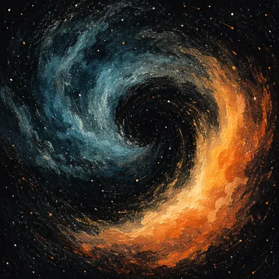 Genesis Light Dividing Darkness in Cosmos