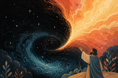 Genesis Light Separating Darkness in Cosmos
