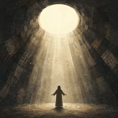 Creation Light Dividing Primordial Darkness