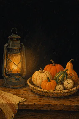 Creation Light and Darkness Lantern Still Life
