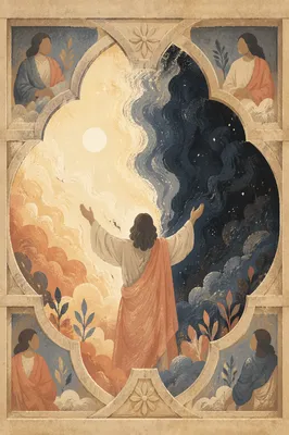 Creation Light Dividing Darkness Tableau