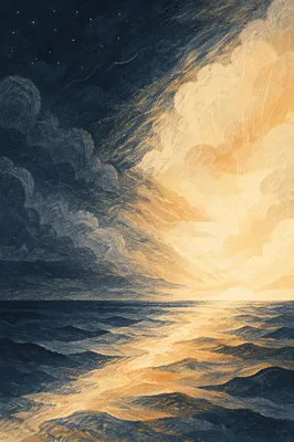 Creation Dawn Dividing Light and Darkness
