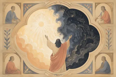 Creation Light Dividing Darkness Tableau