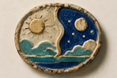 Creation Medallion of Light and Darkness