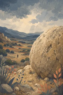 David and Goliath Sling Stone Valley
