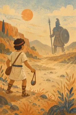 David Faces Goliath at Dawn Valley