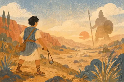 David Facing Goliath at Sunrise Valley