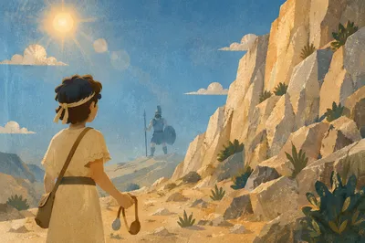 David Faces Goliath in Desert Valley