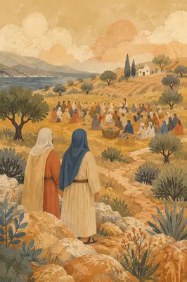 Feeding the Five Thousand Hillside Valley