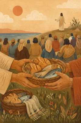 Feeding the Five Thousand on Hillside