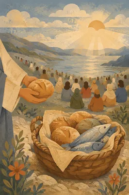 Feeding the Five Thousand on Hillside