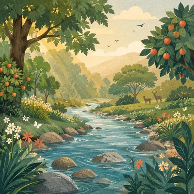 Garden of Eden River Paradise