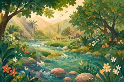 Garden of Eden River Paradise