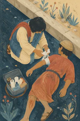 Contemporary Good Samaritan Roadside Compassion