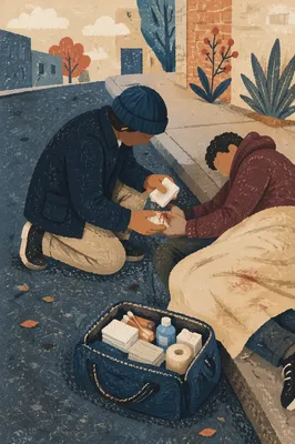 Compassionate Roadside Help in Good Samaritan Spirit