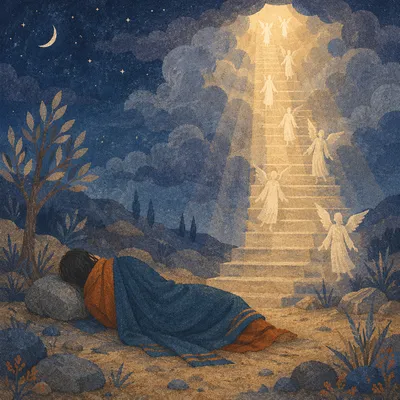 Jacob Dreams of Angels and Heaven