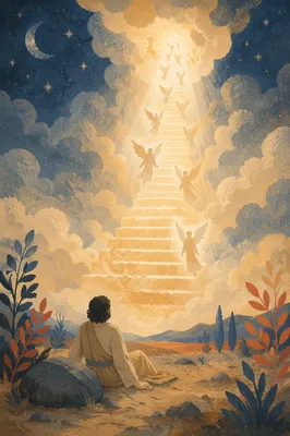 Jacob’s Ladder Dream Under Desert Stars