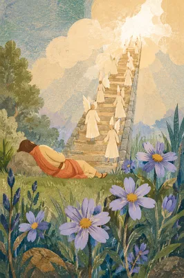 Jacob’s Ladder Dream in Lavender Meadow