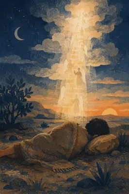Jacob’s Ladder Angels at Dawn