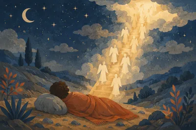 Jacob Dreams of Heaven's Luminous Ladder