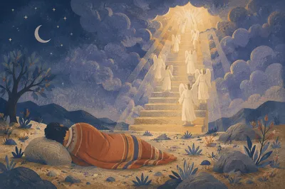 Jacob’s Ladder Angels at Desert Dawn
