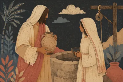 Jesus and Samaritan Woman at the Well
