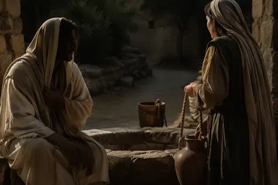 Jesus and Samaritan Woman at the Well