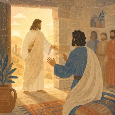 Jesus Appears to Thomas at Dawn