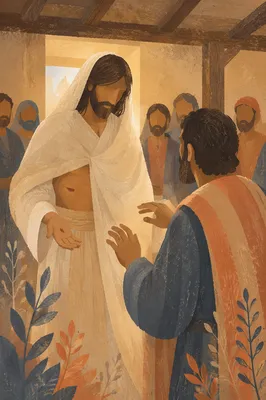 Jesus Appears to Thomas in Upper Room