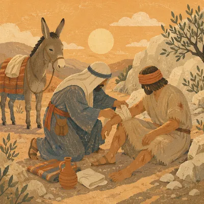 Good Samaritan Mercy on Desert Road