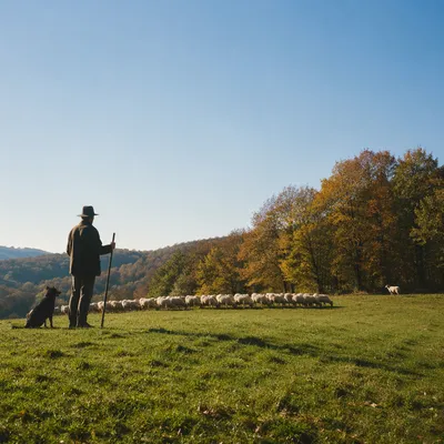 Shepherd Searching for the Lost Sheep