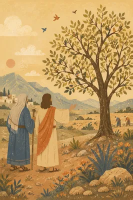 Jesus Parable of the Mustard Seed Tree