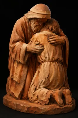 Prodigal Son Father Embrace Relief