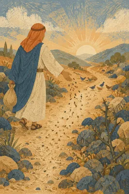 Parable of the Sower on Rocky Path
