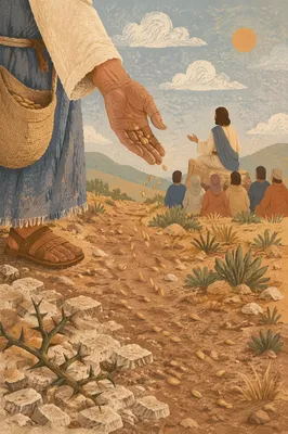 Parable of the Sower on Rocky Path