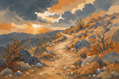 Parable of the Sower Rocky Path