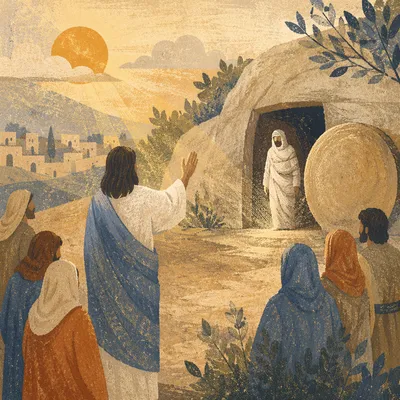 Jesus Calls Lazarus from the Tomb
