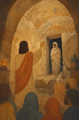 Jesus Calls Lazarus from the Tomb