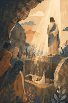 Jesus Calls Lazarus from the Tomb