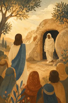 Jesus Calls Lazarus From the Tomb