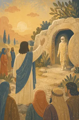 Jesus Calls Lazarus from the Tomb