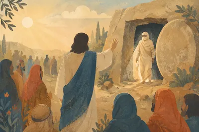 Jesus Calls Lazarus from the Tomb