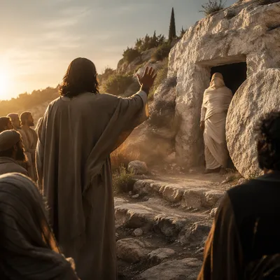 Jesus Calls Lazarus From the Tomb
