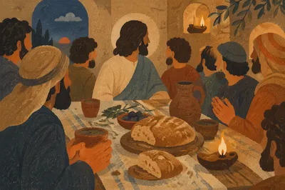 Last Supper Fellowship in Warm Upper Room