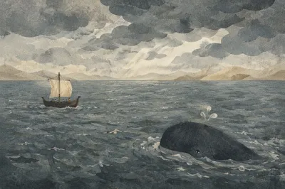 Jonah Sea Storm and Great Whale